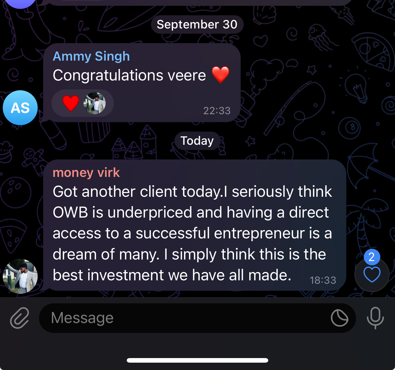 OWB member testimonial